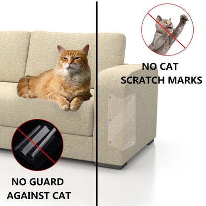 Cat Scratch Furniture Protector Set (2pcs, PVC Film) by HitMyNeed
