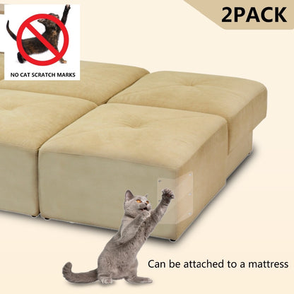 Cat Scratch Furniture Protector Set (2pcs, PVC Film) by HitMyNeed