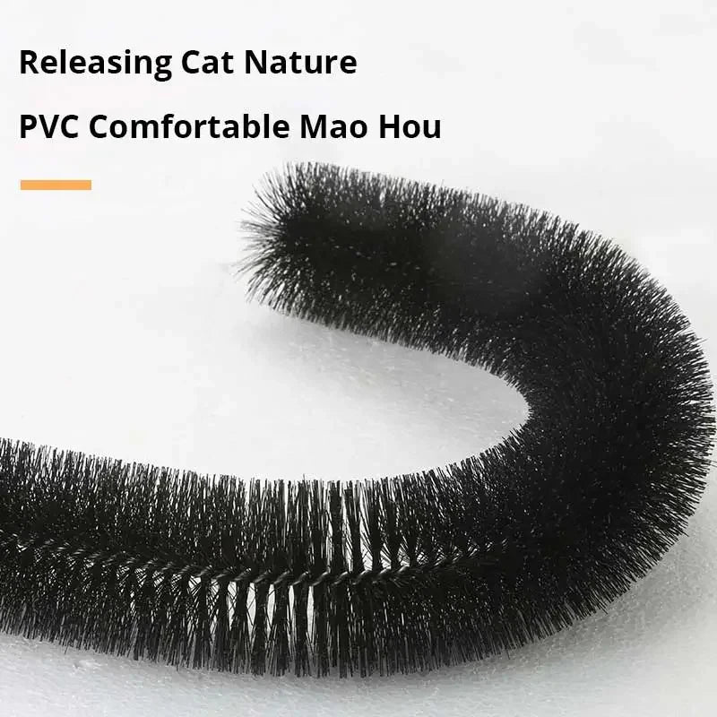 Cat Self Grooming Arch with Scratching Pad & Brush by HitMyNeed
