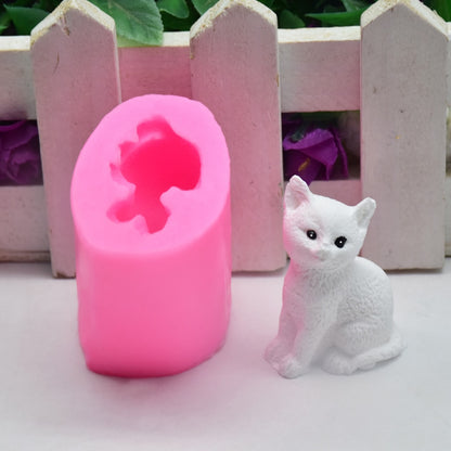 Cat Silicone Mold for Cake, Chocolate & Crafts by HitMyNeed