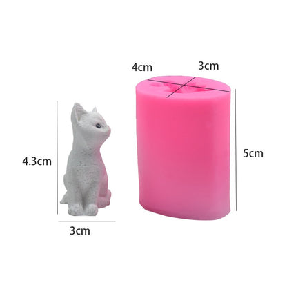 Cat Silicone Mold for Cake, Chocolate & Crafts by HitMyNeed