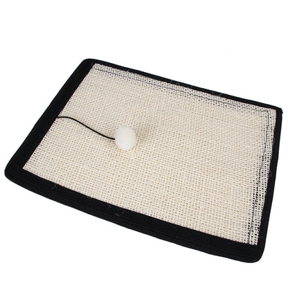 Cat Sofa Protector Scratch Pad with Hanging Toy Ball by HitMyNeed