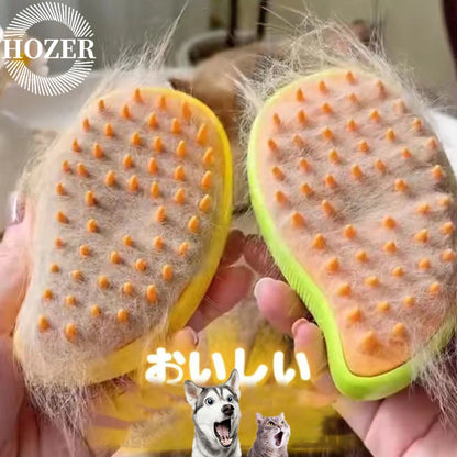 Cat Steam Brush for Shedding and Coat Care by HitMyNeed