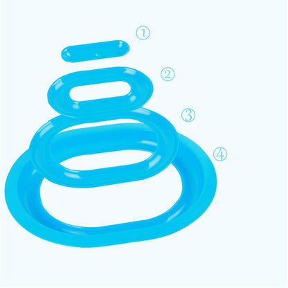 Cat Toilet Trainer Litter Tray with Removable Rings by HitMyNeed