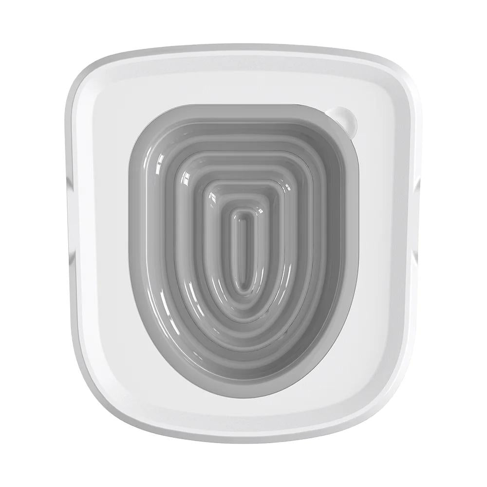 Cat Toilet Training Kit with Reusable Litter Mat light-grey by HitMyNeed