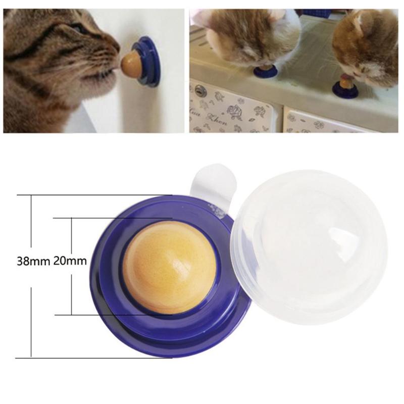 Cat Vitamin Candy Ball with Wall Mount (12g) by HitMyNeed