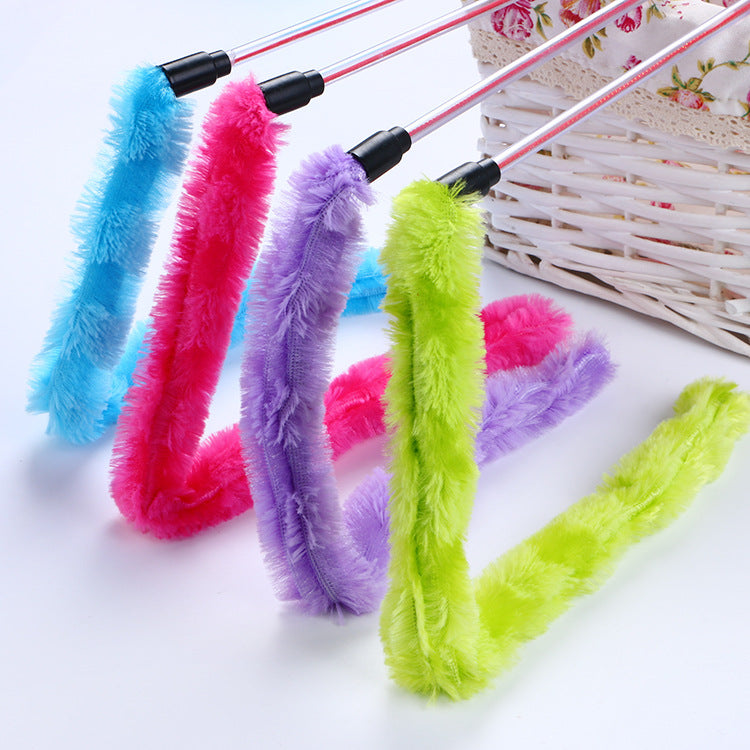 Cat Wand Toy with Plush Tail Teaser by HitMyNeed