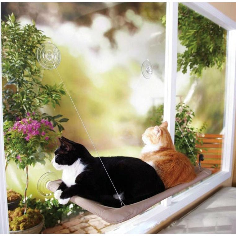 Cat Window Hammock Hanging Bed with Suction Cups by HitMyNeed