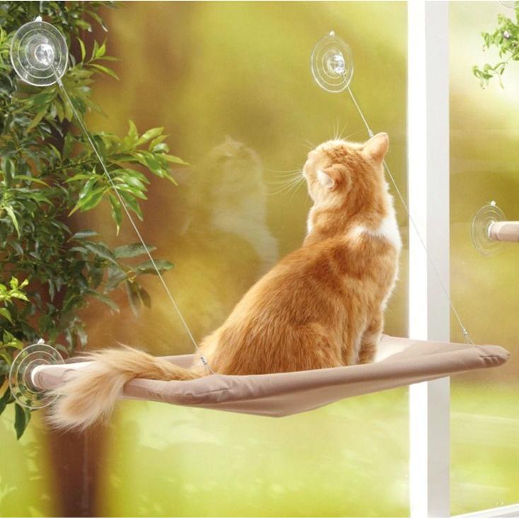Cat Window Hammock Hanging Bed with Suction Cups by HitMyNeed