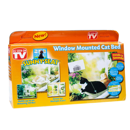 Cat Window Hammock Hanging Bed with Suction Cups by HitMyNeed