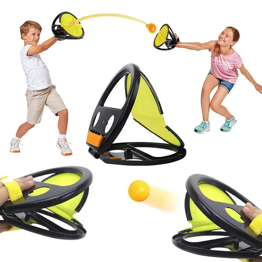 Catch Ball Toss and Catch Game Set for Kids and Adults by HitMyNeed