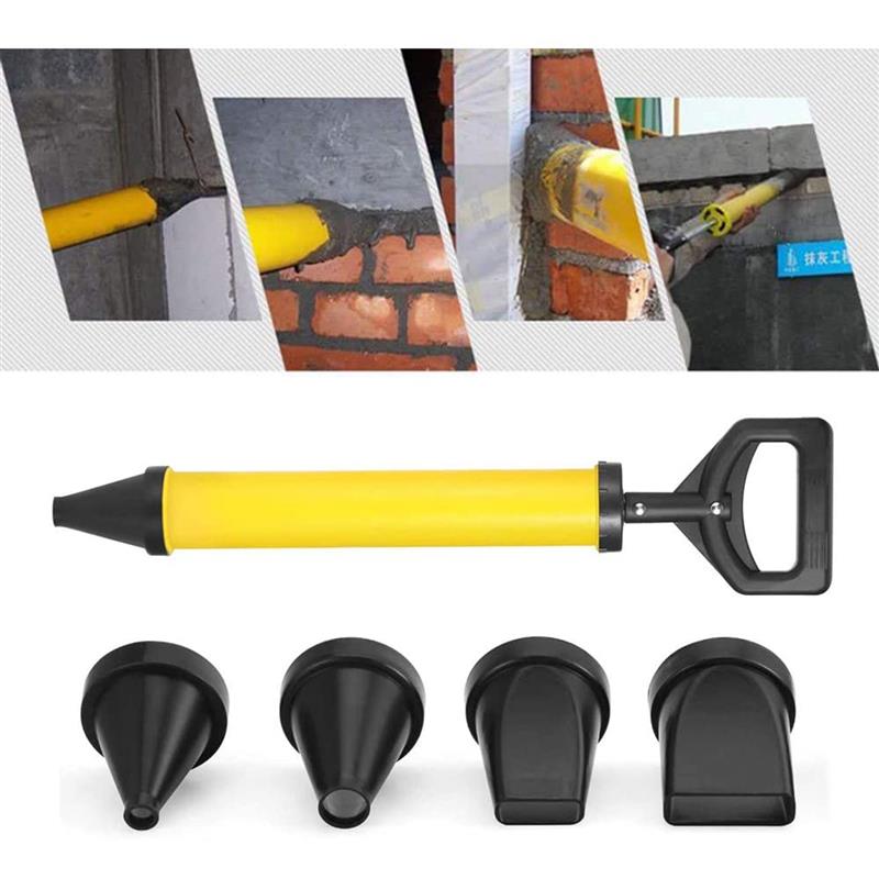 Caulking Mortar Grout Gun with 4 Nozzles by HitMyNeed