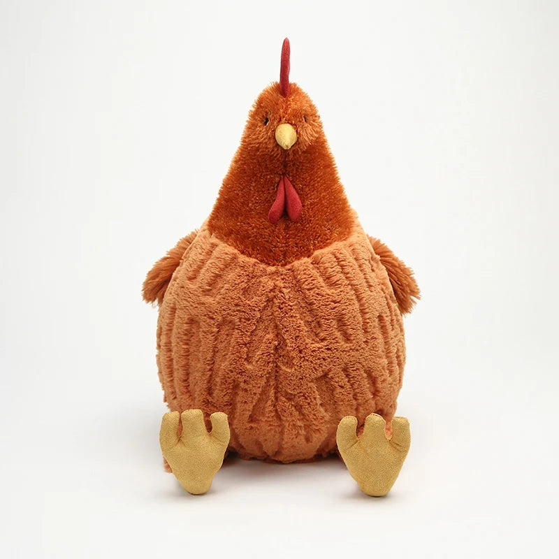 Cecil Chicken Plush Toy Cute Soft Stuffed Decor Doll by HitMyNeed