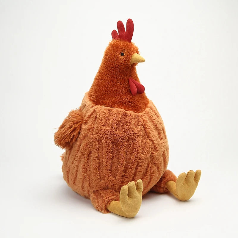 Cecil Chicken Plush Toy Cute Soft Stuffed Decor Doll by HitMyNeed