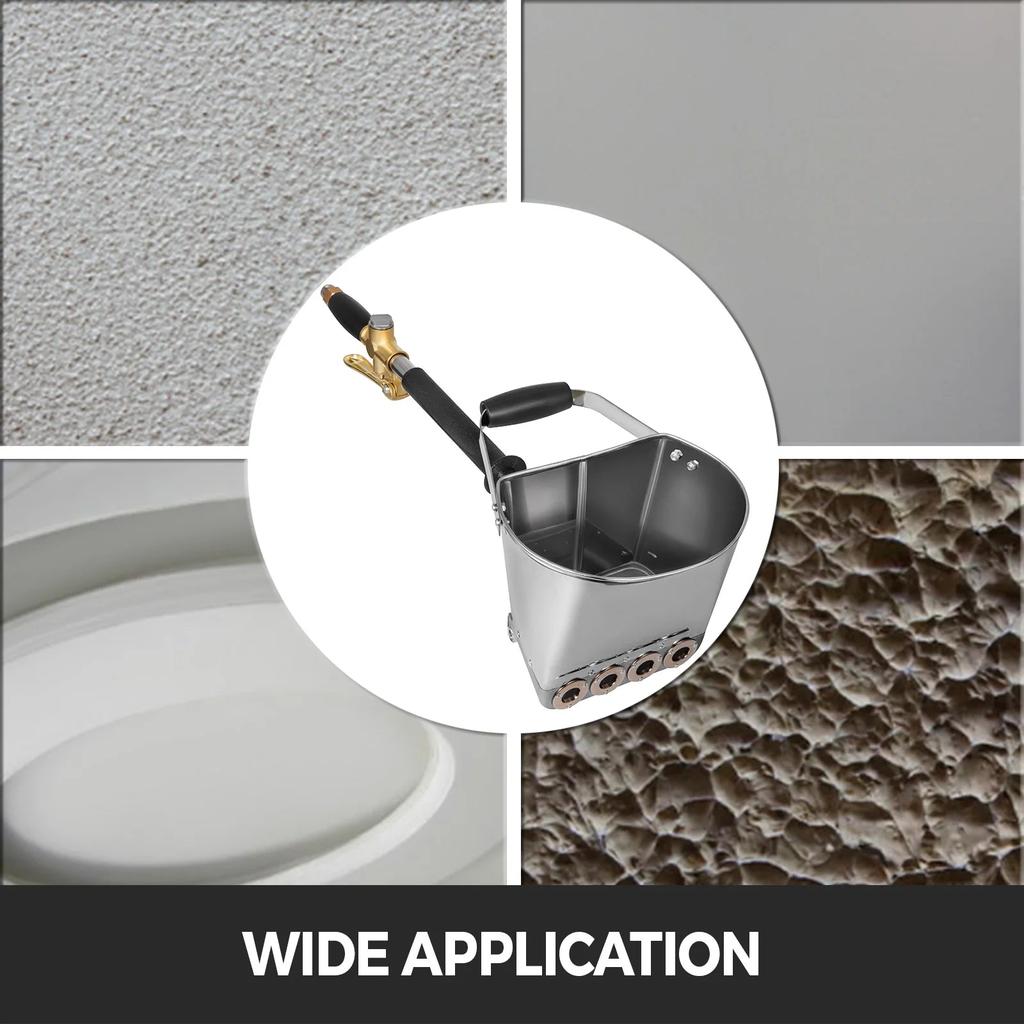 Cement Mortar Wall & Ceiling Spray Gun with 4 Nozzles by HitMyNeed