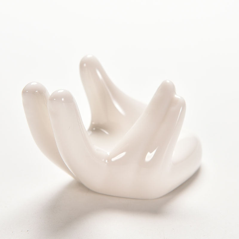 Ceramic Air Plant Holder Hand Design by HitMyNeed