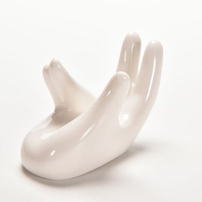 Ceramic Air Plant Holder Hand Design by HitMyNeed