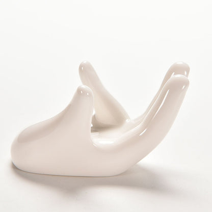 Ceramic Air Plant Holder Hand Design by HitMyNeed