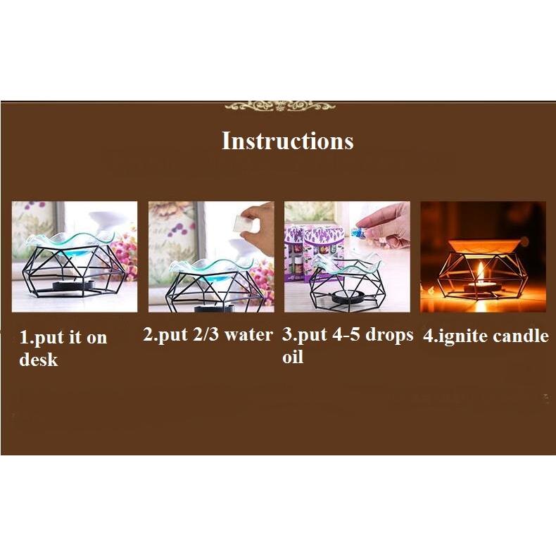 Ceramic Aroma Lamp Essential Oil Burner by HitMyNeed
