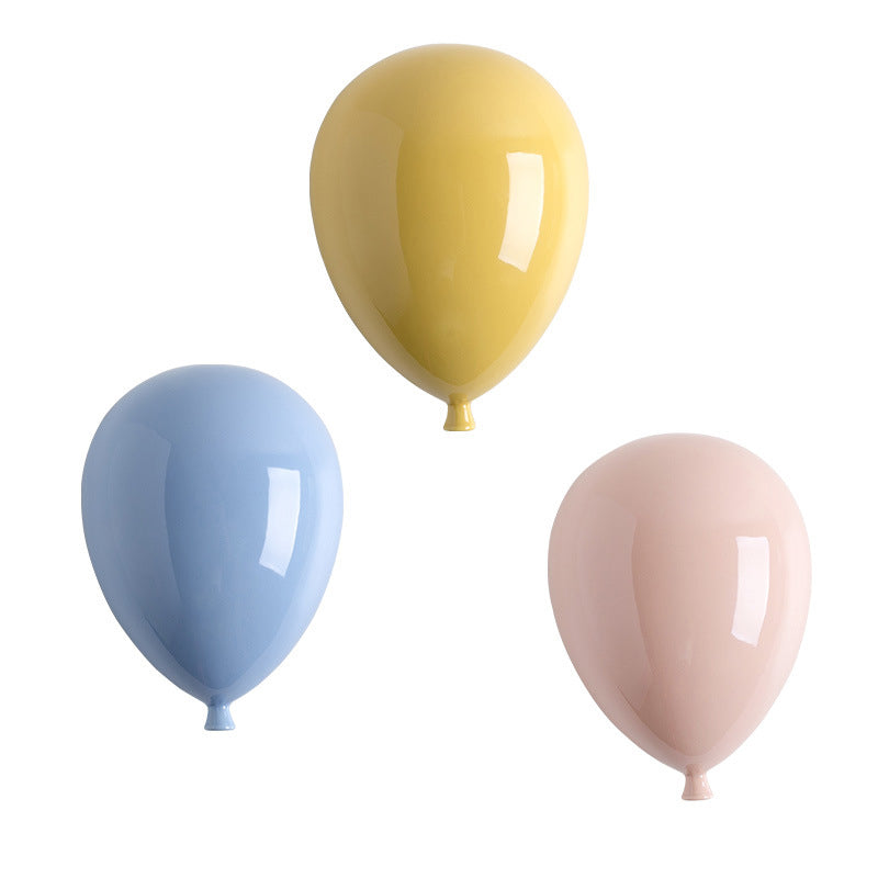 Ceramic Balloon Wall Art Home Decor by HitMyNeed