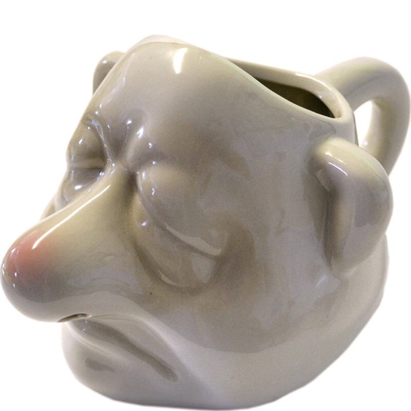 Ceramic Big Nose Egg Separator with Handle by HitMyNeed