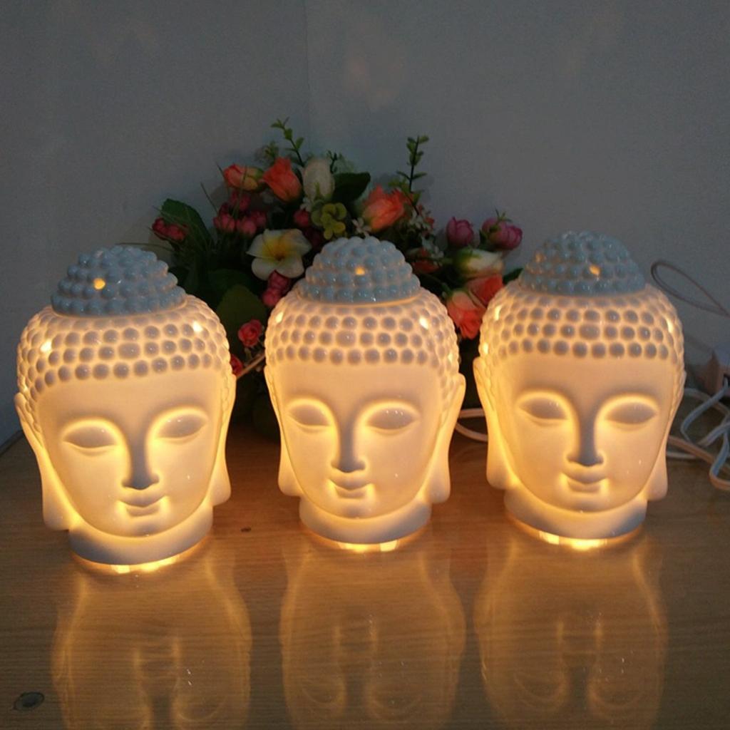 Ceramic Buddha Oil Burner Aromatherapy Diffuser by HitMyNeed