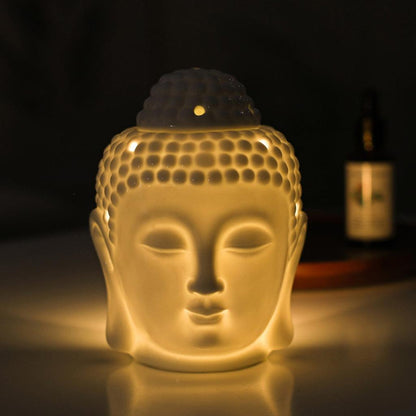 Ceramic Buddha Oil Burner Aromatherapy Diffuser by HitMyNeed
