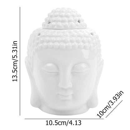Ceramic Buddha Oil Burner Aromatherapy Diffuser by HitMyNeed