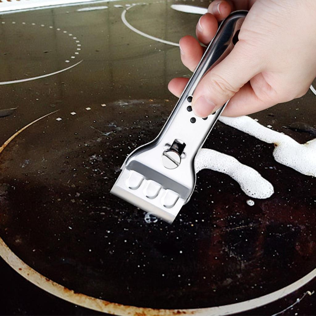Ceramic Cooktop Scraper with Replaceable Blades by HitMyNeed