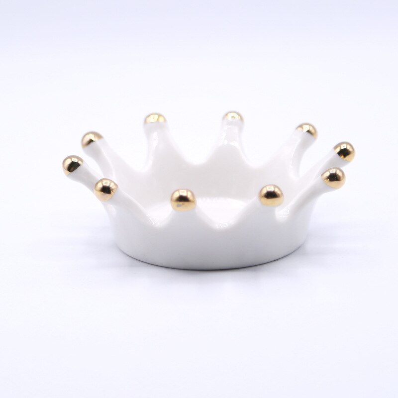 Ceramic Crown Paintbrush Rest Holder by HitMyNeed