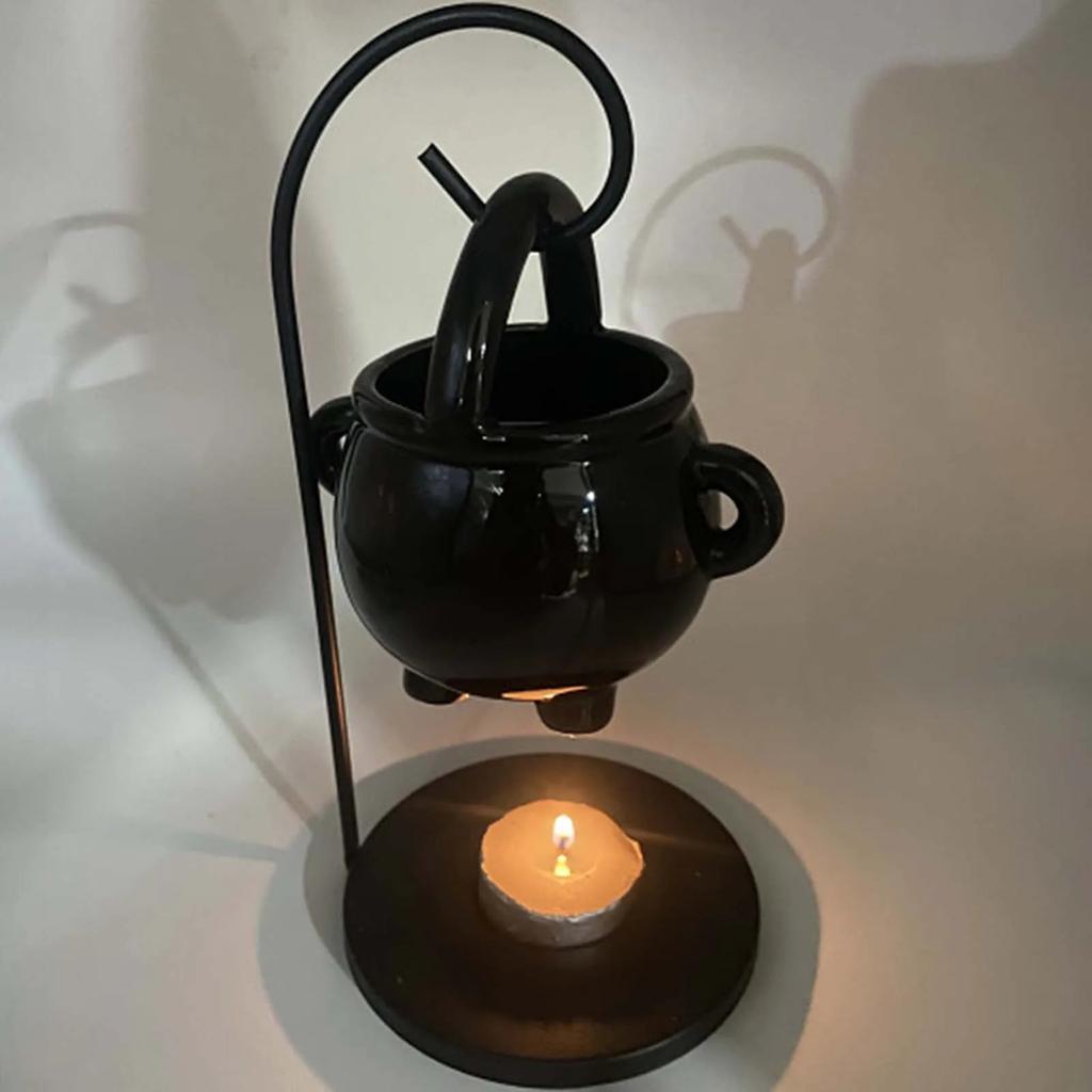 Ceramic Essential Oil Burner & Tealight Wax Warmer by HitMyNeed