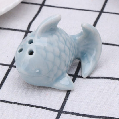 Ceramic Fish Salt and Pepper Shaker Set, 2-Piece by HitMyNeed