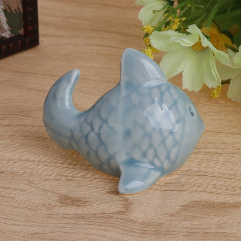 Ceramic Fish Salt and Pepper Shaker Set, 2-Piece by HitMyNeed