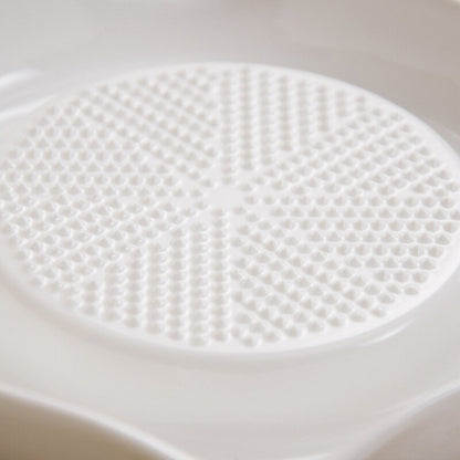 Ceramic Garlic Grater Plate for Kitchen Prep by HitMyNeed