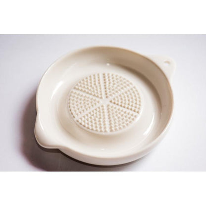 Ceramic Ginger Grater Plate for Fine Pulp by HitMyNeed