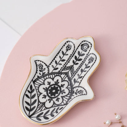 Ceramic Hand Trinket Dish for Jewelry & Keys by HitMyNeed