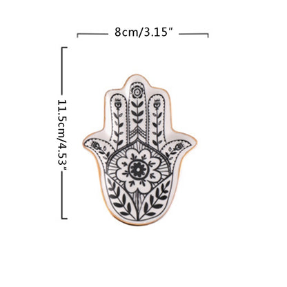 Ceramic Hand Trinket Dish for Jewelry & Keys by HitMyNeed