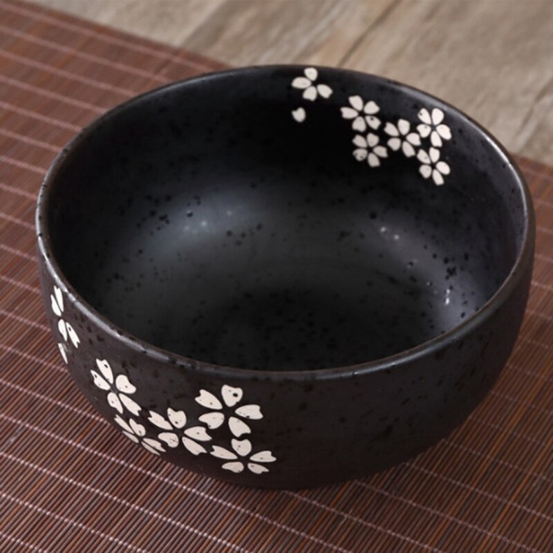 Ceramic Noodle Bowl with Chopsticks, Spoon & Lid Set by HitMyNeed