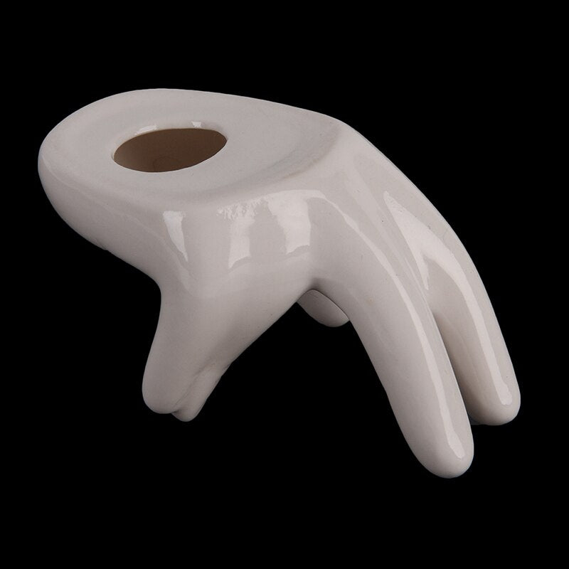 Ceramic Tea Strainer with Hand Holder by HitMyNeed