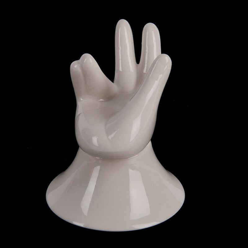 Ceramic Tea Strainer with Hand Holder by HitMyNeed