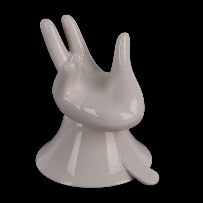 Ceramic Tea Strainer with Hand Holder by HitMyNeed