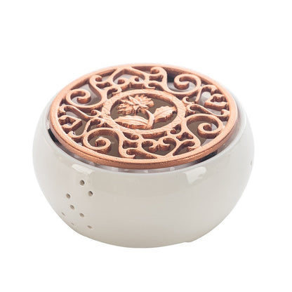 Ceramic Teapot Warmer with Candle Heater Base by HitMyNeed