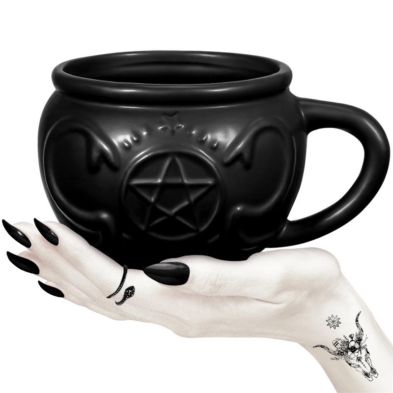 Ceramic Witch Cauldron Mug 520ml by HitMyNeed