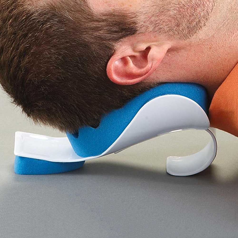 Cervical Neck Traction Pillow for Pain Relief by HitMyNeed