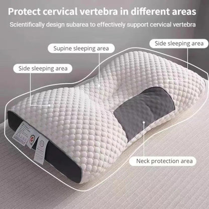 Cervical Orthopedic Soybean Fiber Neck Pillow by HitMyNeed