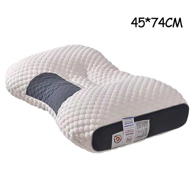 Cervical Orthopedic Soybean Fiber Neck Pillow honeycomb-shape by HitMyNeed