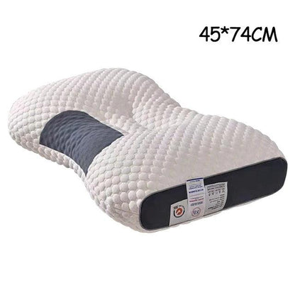 Cervical Orthopedic Soybean Fiber Neck Pillow honeycomb-shape by HitMyNeed