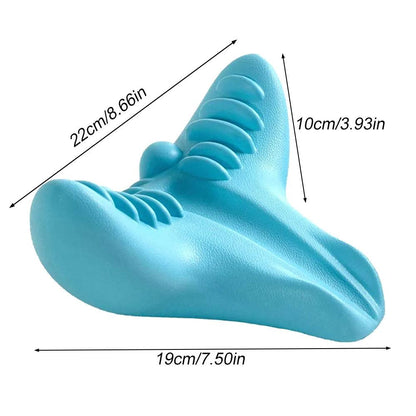 Cervical Traction Neck Stretcher & Alignment Pillow by HitMyNeed