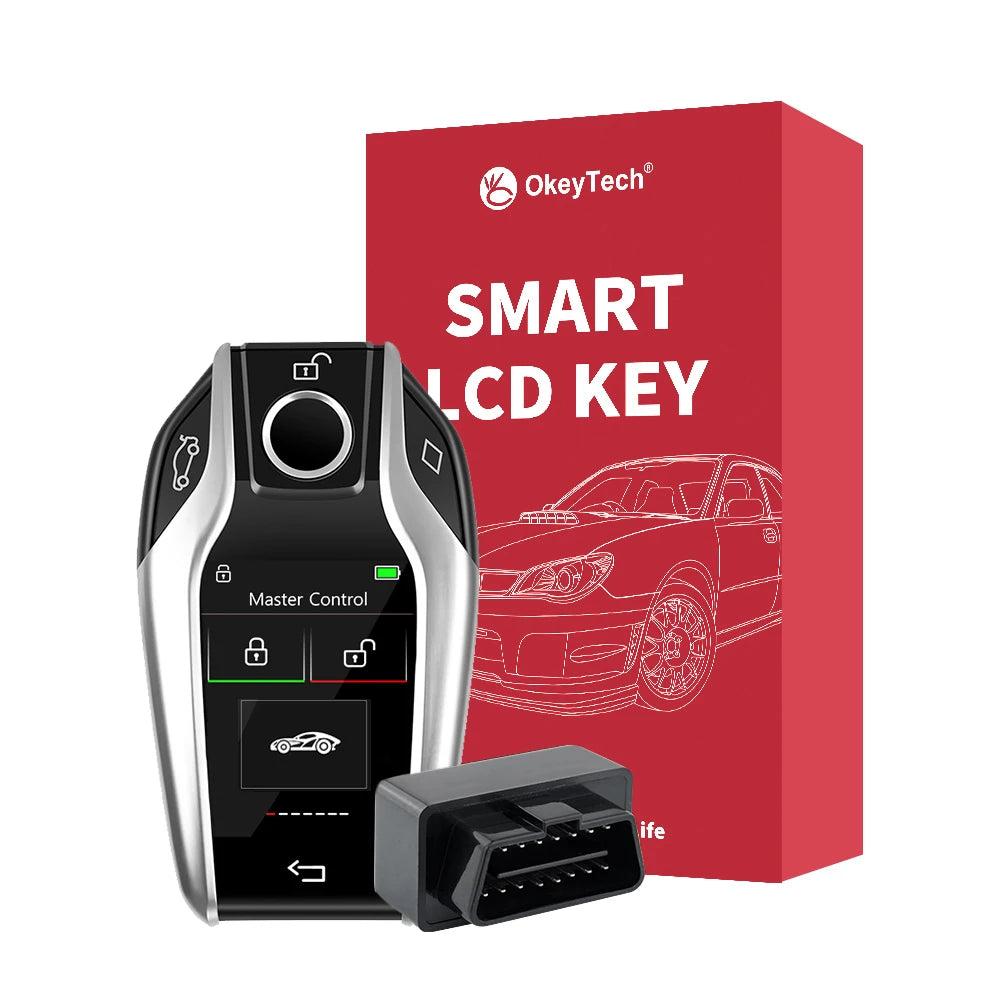 CF618 LCD Smart Remote Key with Apple Find My by HitMyNeed