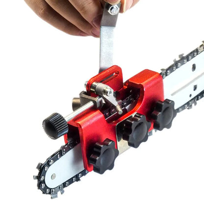 Chainsaw Chain Sharpening Jig & Sharpener Kit by HitMyNeed